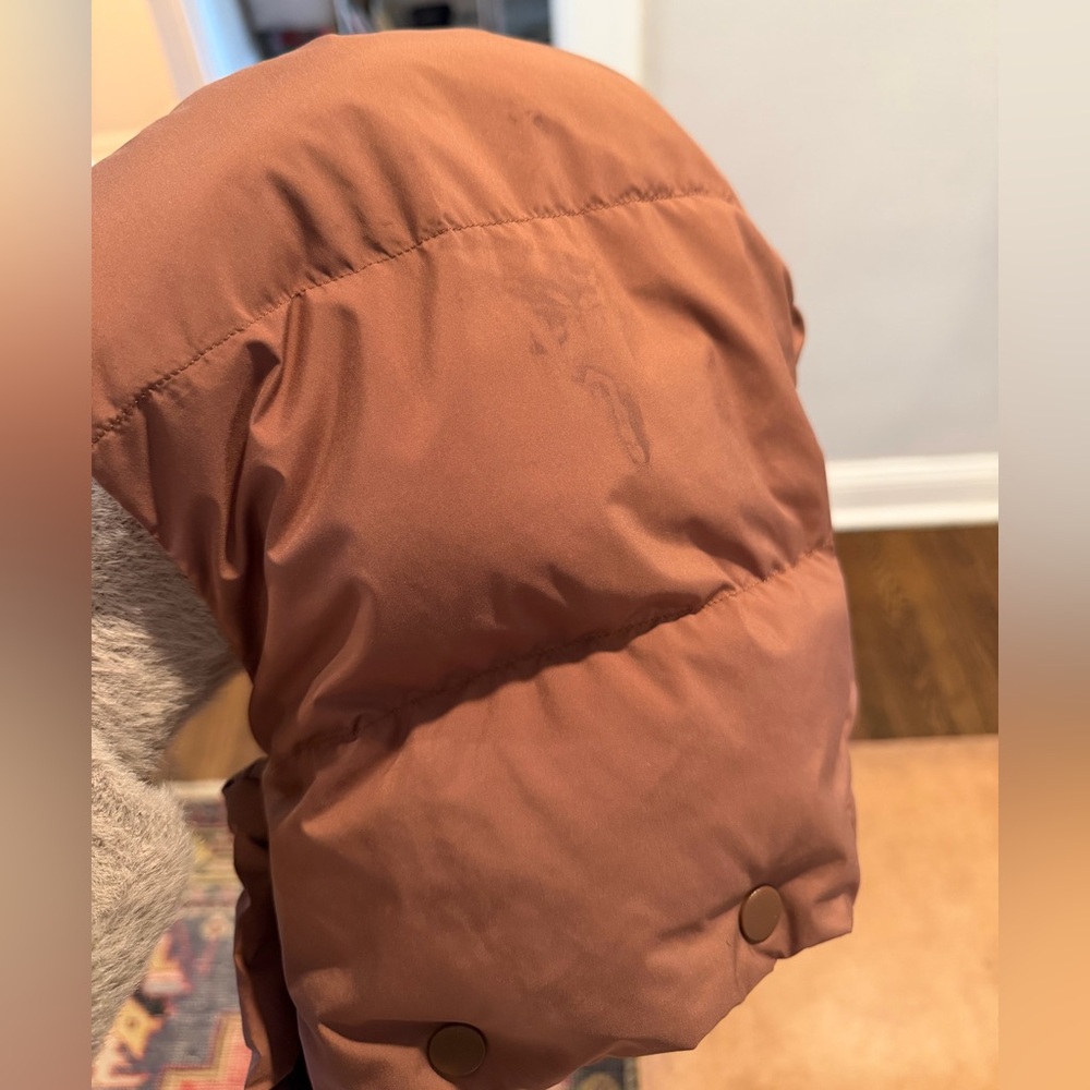 Lululemon Women’s Wunder Puff 600-Down-Fill Hooded Jacket - Brown - size 8 - Picture 7 of 7